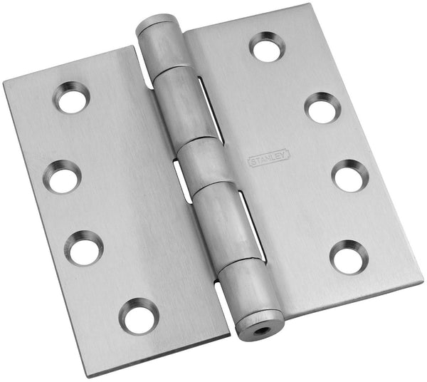 Stanley Hardware S821-066 Square Corner Door Hinge, Satin