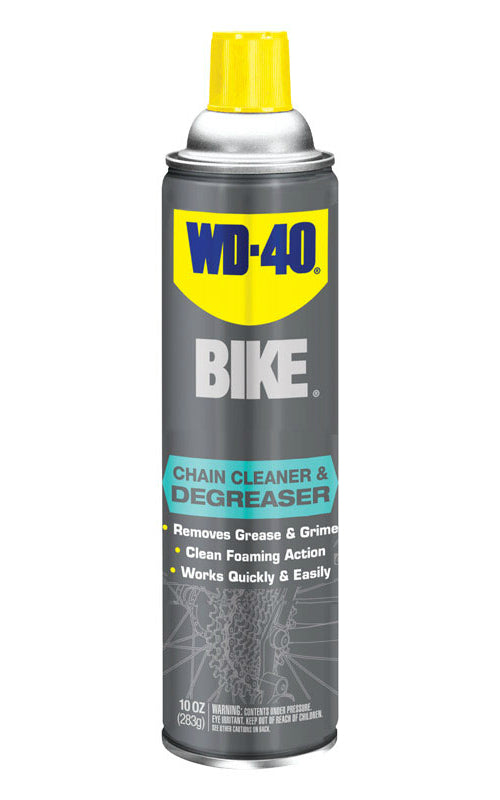 WD-40 BIKE 390241 Unscented Bike Chain Cleaner & Degreaser, 10 oz.