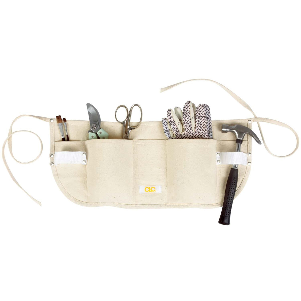 CLC C-12 ToolWorks Canvas Waist Apron, 5 Pockets