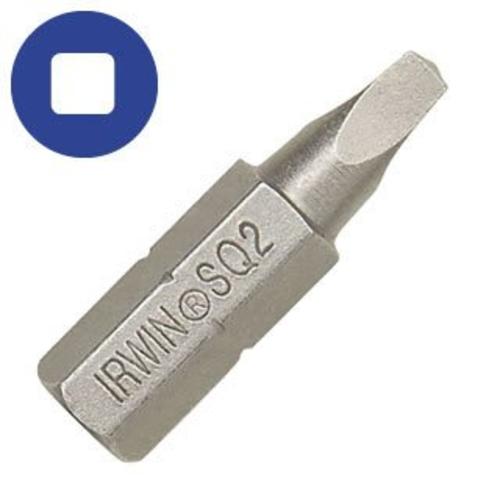Irwin 91846 Square Recess Insert Bit #2, 1"