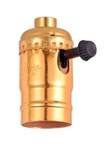Leviton C20-10083-0PG Turn Knob Socket, 250 Watt