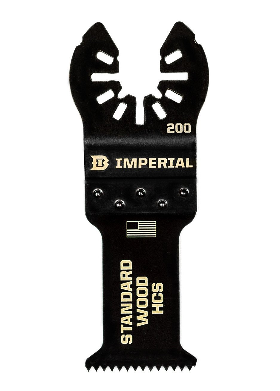 Imperial Blades IBOA200-10 Universal Fit Fast Wood HCS Blade, 1-1/4"
