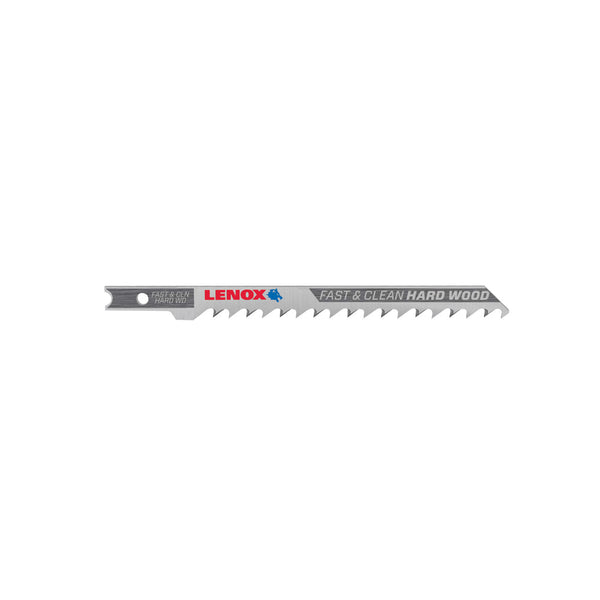 Lenox 1990846 Bi-Metal U-Shank Clean Hard Wood Jig Saw Blade, 6 TPI