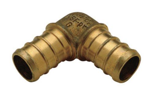 Apollo Valves APXE1250PK Lead Free Pex Brass Elbow, 1/2"