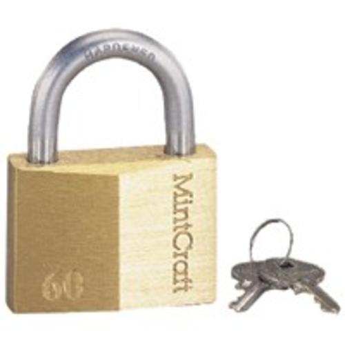 ProSource HD10060 Padlock, Solid Brass