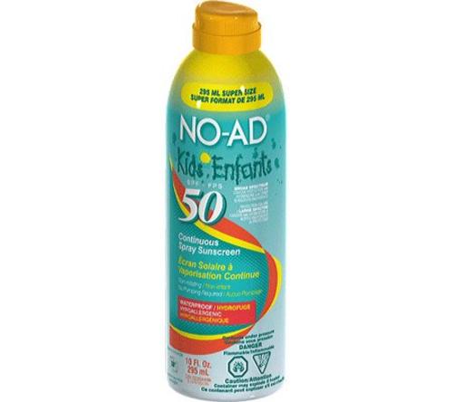 No-Ad 291 Kids Continuous Spray, 10 Oz