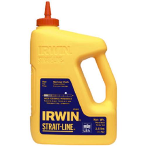Irwin 65202 Marking Chalk 2.5 Lb -  Red