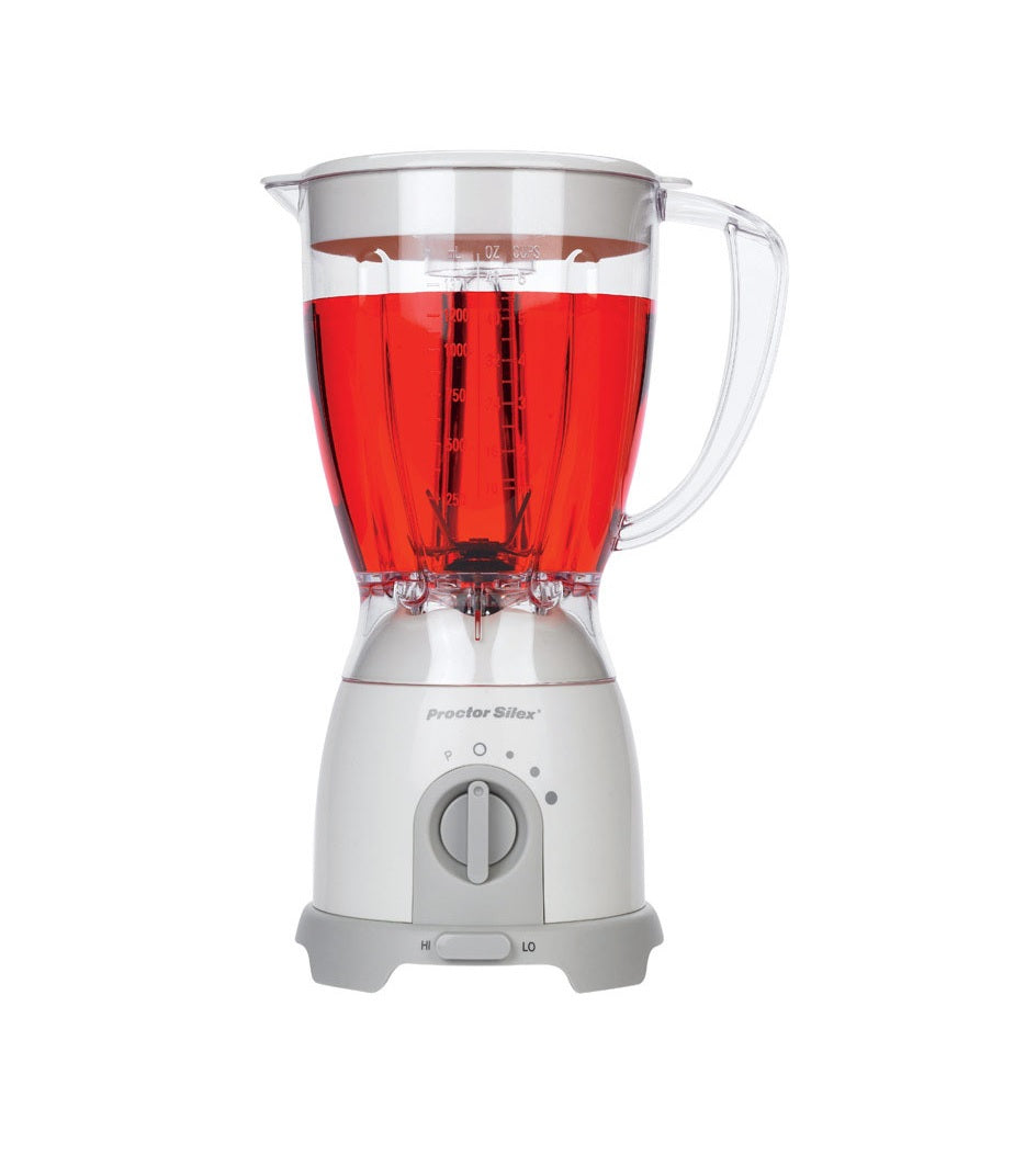 Proctor Silex 58130PH Space Saving Blender, 120 V, 375 Watts, White