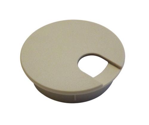 Jandorf 61603 Computer Grommet, Almond, 2-1/2"