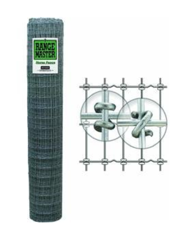 Rangemaster 6795 Galvanized Horse Fence, 48" x 100&#039;, Class 1