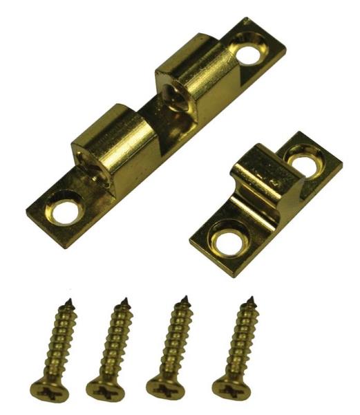 ProSource CB-01CPB-PS Double Ball Catch, Chrome Plated