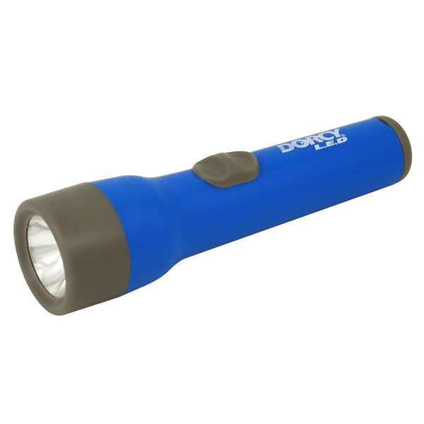 Dorcy 41-2461 Deluxe High Impact Resin LED Flashlight, 25 Lumens