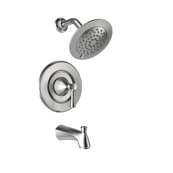 American Standard 7022502.295 Tub and Shower Valve Trim Kit, Brushed Nickel