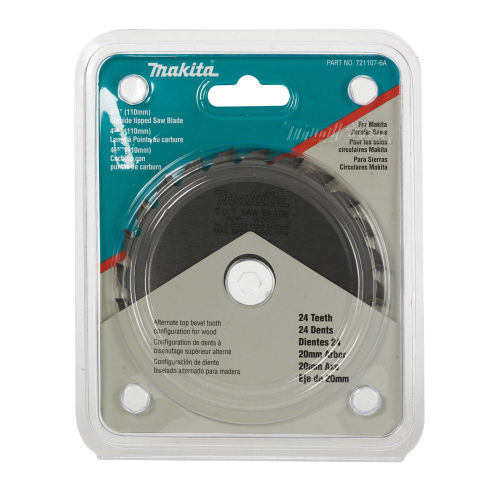 Makita 721107-6A Carbide Blade, 4-3/8&#039;&#039;