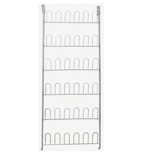 Closetmaid 8040 Over The Door Shoe Rack, 18-Pair