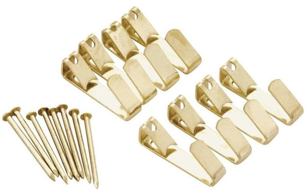 Prosource PH-122310-PS Picture Hanger, Polished Brass