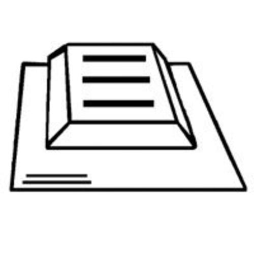 L L Building Products IR65BL "Gaf/Master Flow" Roof Vent Black