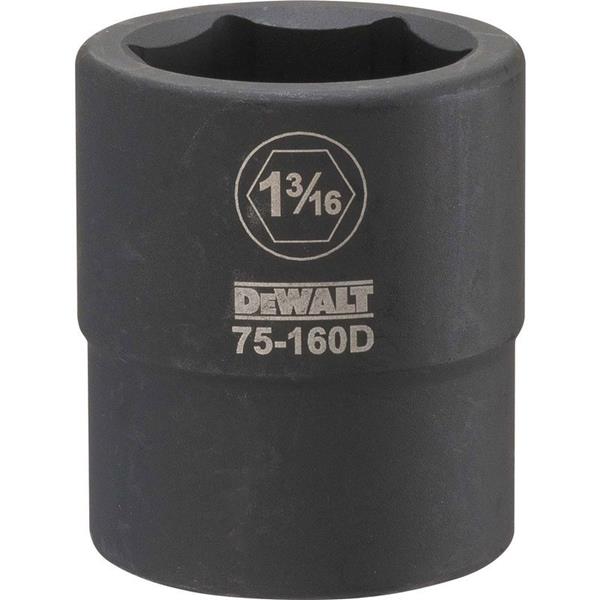 DeWalt DWMT75160OSP SAE 3/4" Drive Impact Socket, 1-3/16"