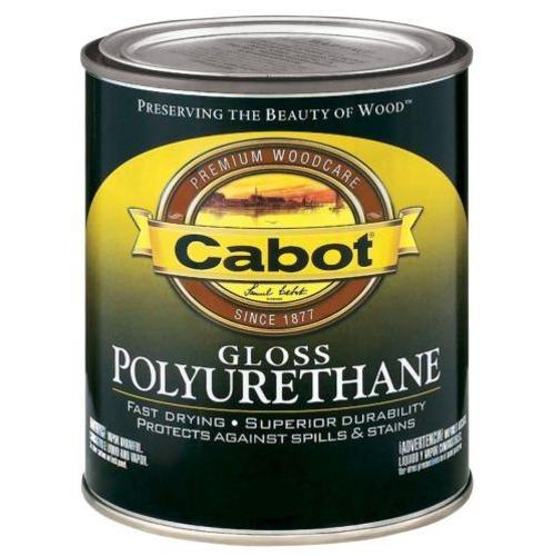 Cabot 144-18017 Interior Oil-Based Polyurethane, Semi-Gloss, 1/2 pint