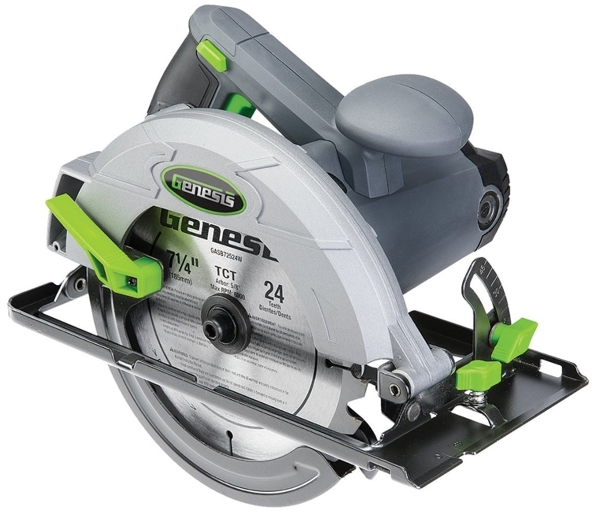 Genesis GCS130 Corded Circular Saw, 13 Amp – Toolbox Supply