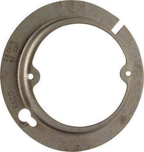 Raco 727 Round Raised Steel Electrical Box Cover, 4", 3.8 Cu. In.