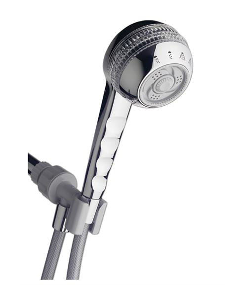 Waterpik SM-453T PowerSpray+ Original Shower Massage Shower Head, 2.5 GPM