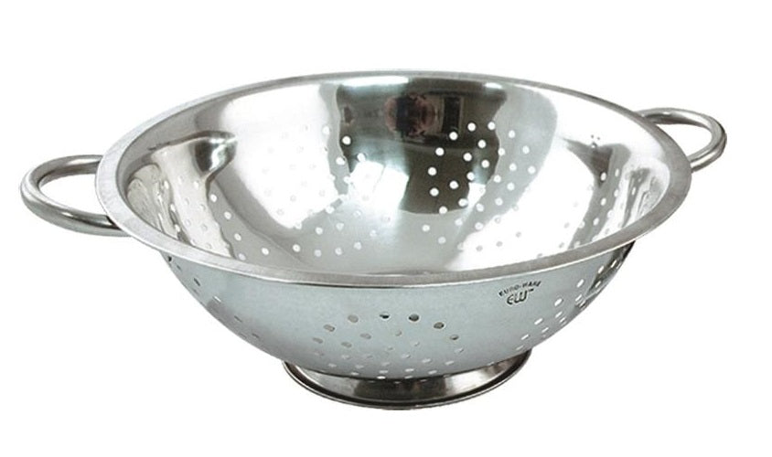 Dura-Kleen 3108 Stainless Steel Colander, 8 Qt