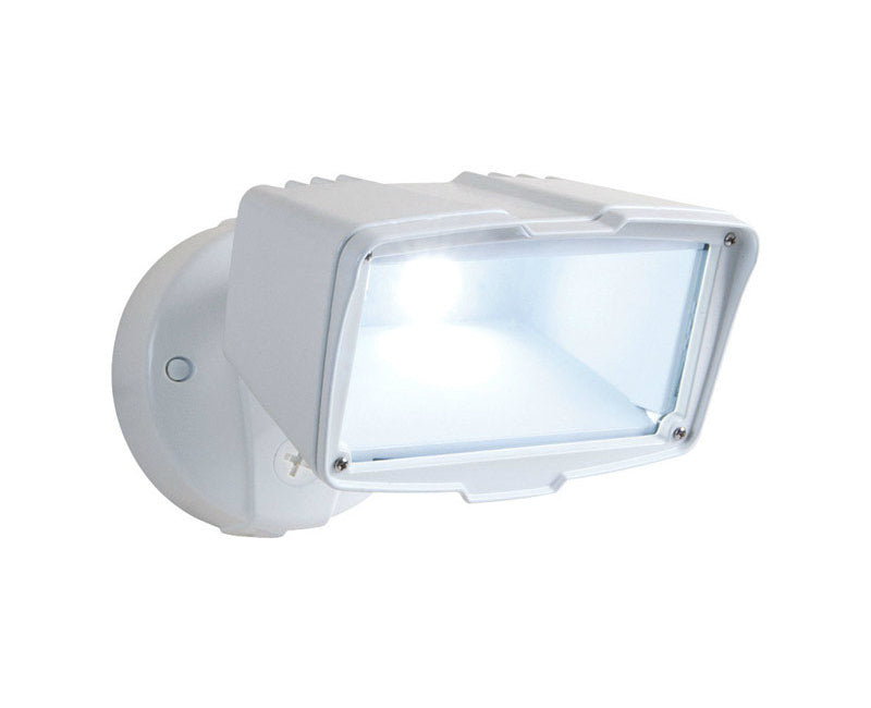 All-Pro FSL2850LW LED Dusk To Dawn Outdoor Floodlight, White