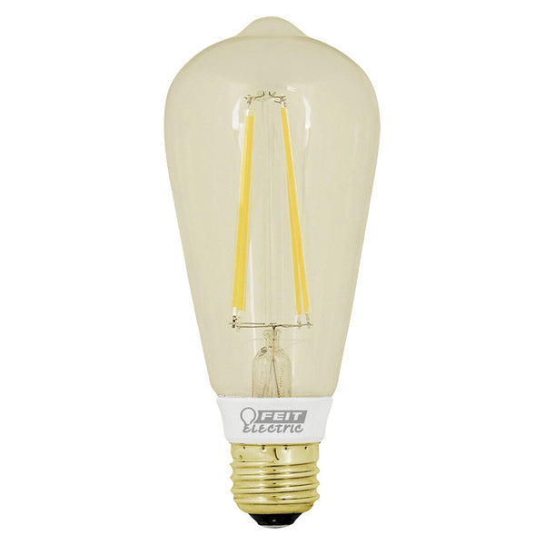 Feit Electric BPST19/LED LED Antique Replica Light Bulb, 4.2 Watt