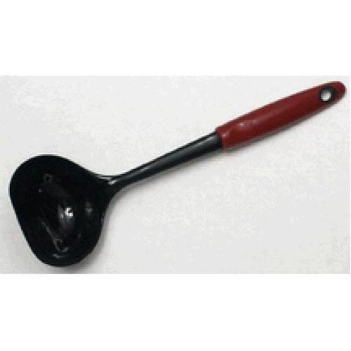 Chef Craft 12160 Select Nylon Soup Ladle, Red Handle, 12"