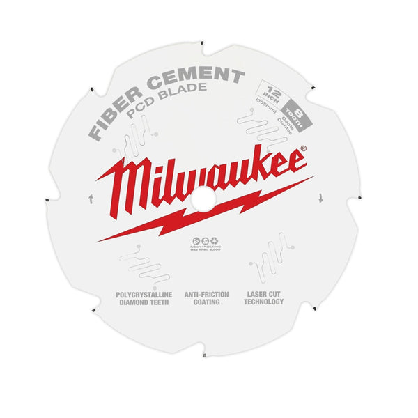 Milwaukee 48-40-7020 Circular Saw Fiber Cement Blade, 12 Inch