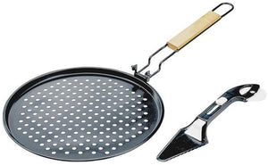 Grill Pro 98140 Non Stick Grill Pizza Pan, 12"
