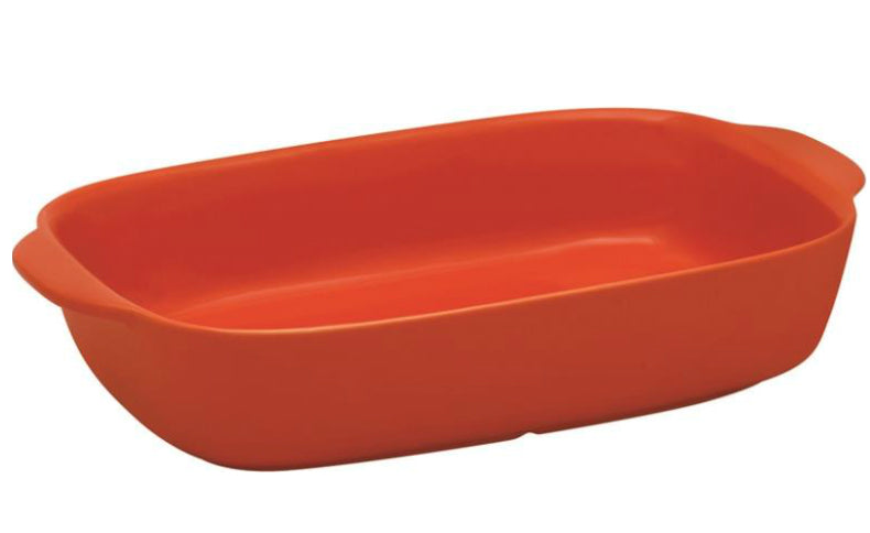 Corningware 1118203 Oblong Baking Dish, 2.5 Quart, Vermilion