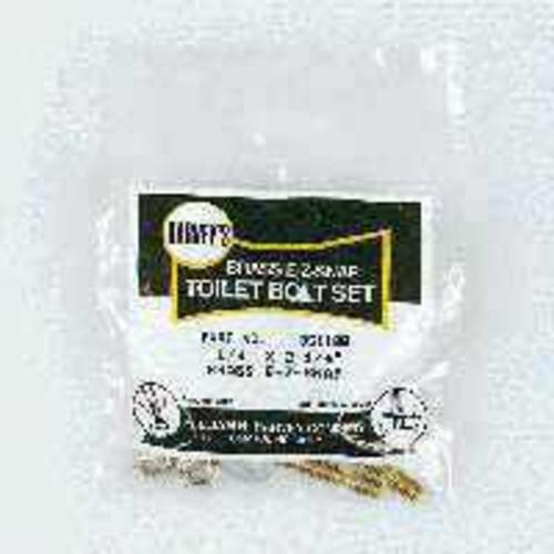 Harvey 051100 Toilet Bolt Set, 1/4"x2-1/4"