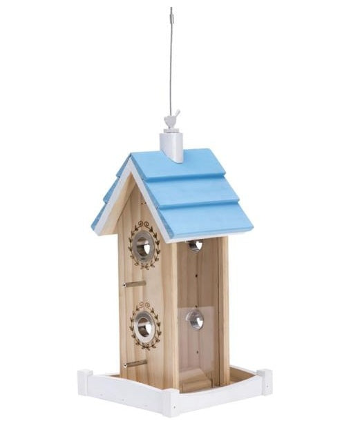 Perky-Pet 50182 Wood B&B Wild Bird Feeder, 2 Lbs Capacity