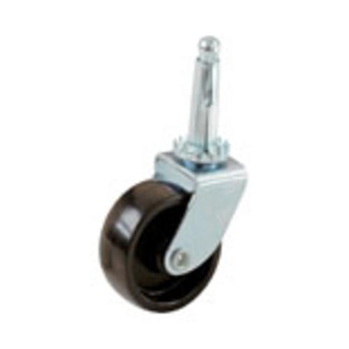 Shepherd Hardware 9557 Stem Caster1 1/4" - Black
