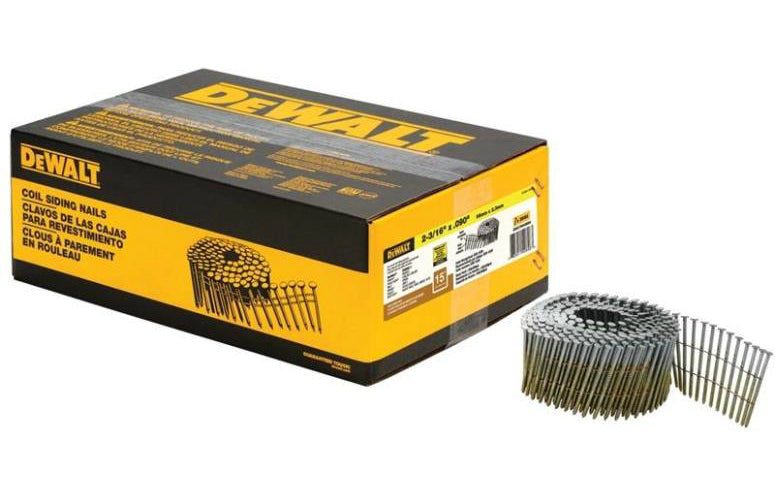DeWalt DWC7R90BDG 15-Degree Coil Siding Nails, 0.090" x 2-3/16"