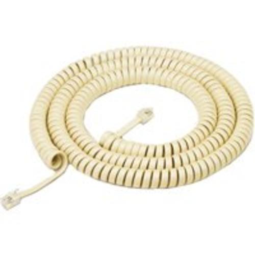 Zenith TH1025A Almond Telephone Coil Cord, 25&#039;