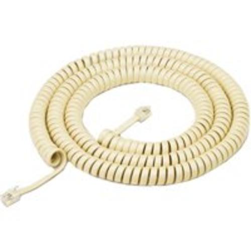 Zenith TH1025A Almond Telephone Coil Cord, 25&#039;