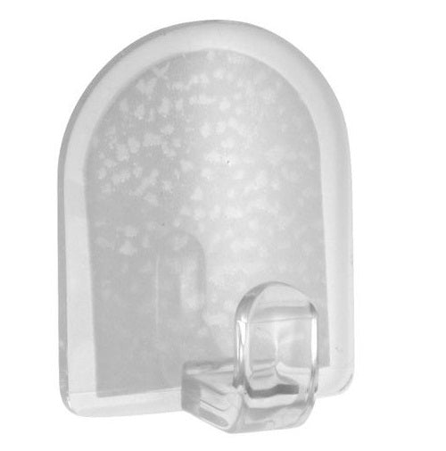 InterDesign 14800 Self Adhesive Casa Hook, Clear