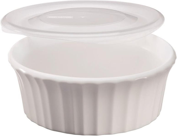 Corningware 1114931 Baking Dish, French White, 16 Oz