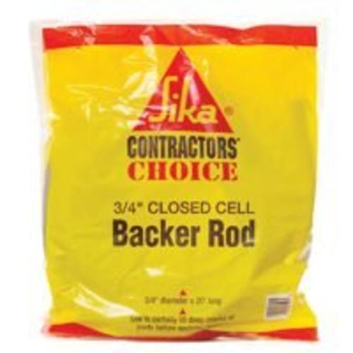 Sika 108130/MD65318 Caulk Backer Rods, 3/4" x 20&#039;