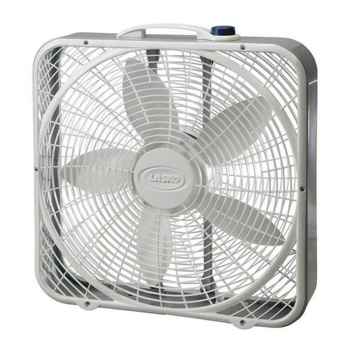Lasko 3723 Premium Portable Box Fan, 20", 3-Speed