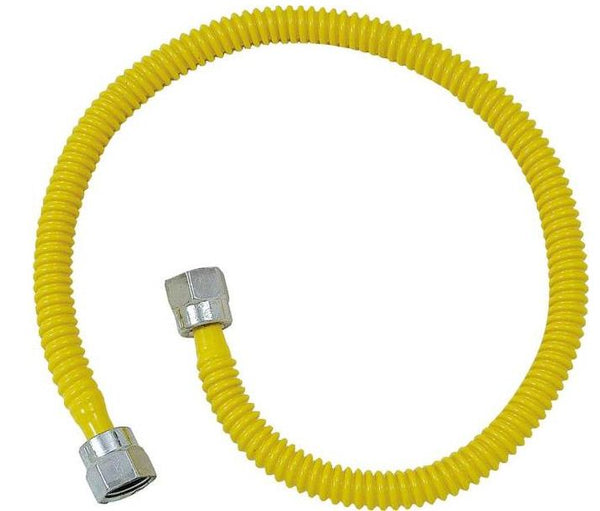 BrassCraft CSSLNN-58N Gas Connector, 3/8" x 58"