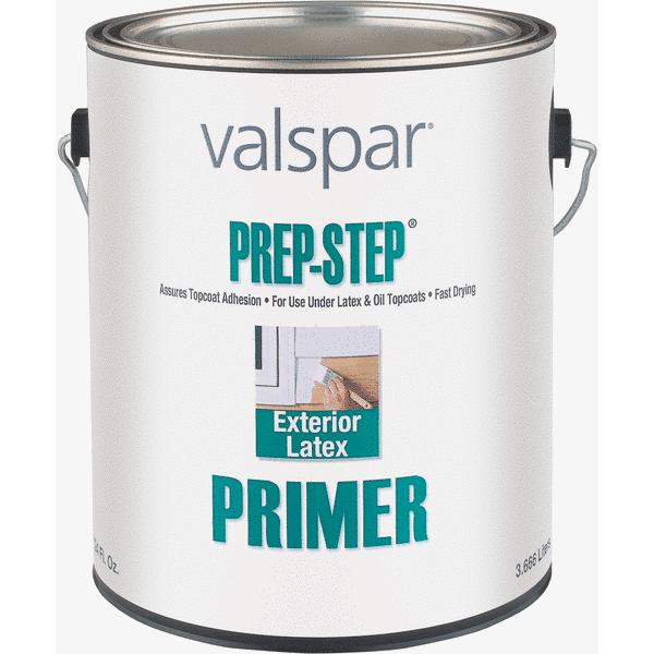 Valspar 044.0000981.005 Exterior Latex Primer, 1 Qt, White