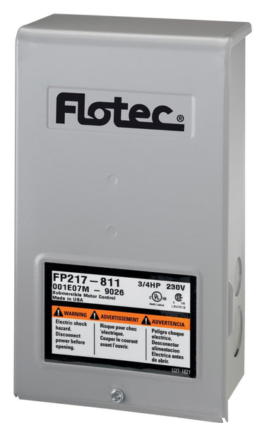 Flotec FP217-811 Well Pump Control Box, 3/4 HP, 230 Volts