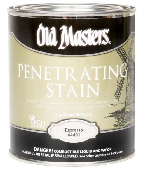 Old Masters 44401 Penetrating Stain, Gallon, Espresso