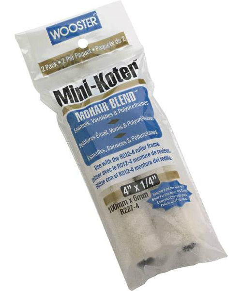 Wooster R227-4  Mini Koter Mohair, 4"