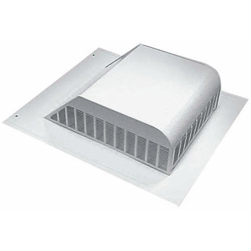 L L Building Products SSB960AW "Gaf/Master Flow" Slant Back Roof Louver, White Finish