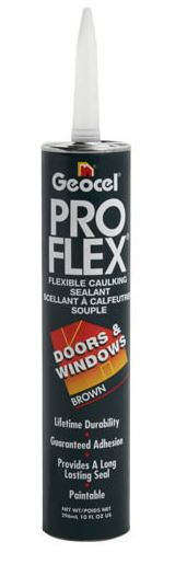 Geocel 26104 Pro Flex Tripolymer Sealant, Brown, 10 Oz